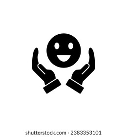 icono de línea de concepto de sonrisa. Ilustración de elemento simple.diseño de símbolo de esquema de concepto de sonrisa.