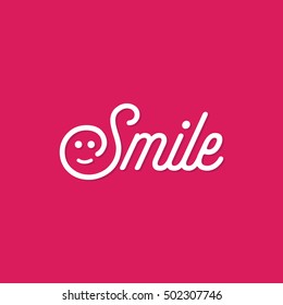 smile concept. world smile day. vector illustration