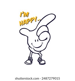 smile day banner. Greeting design on white background. Vector illustration