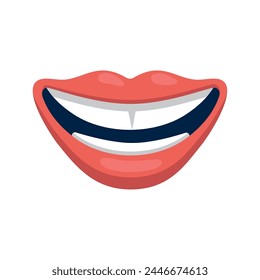 smile day campaign isolated design
