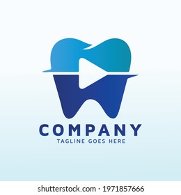 smile dental clinic logo for video production logo