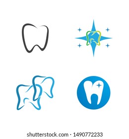Smile Dental logo Template vector illustration icon design