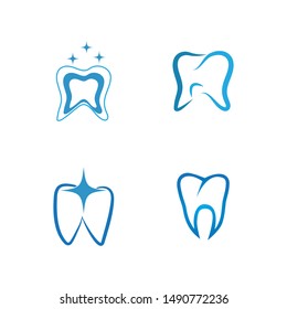 Smile Dental logo Template vector illustration icon design