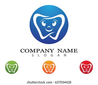 Smile Dental logo Plantilla ilustración vectorial diseño de icono