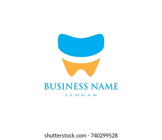 Smile Dental logo Template vector illustration icon design