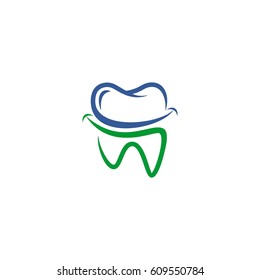 smile dental vector logo