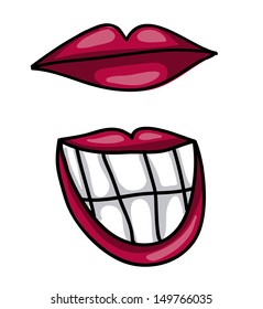 smile design over white background vector illustration