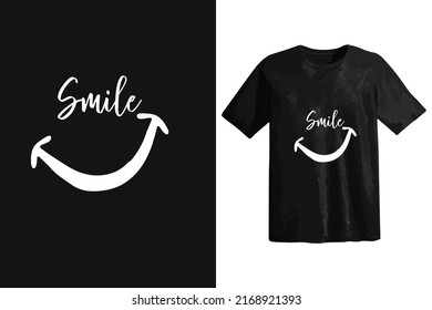 Smile Design t shirt Template