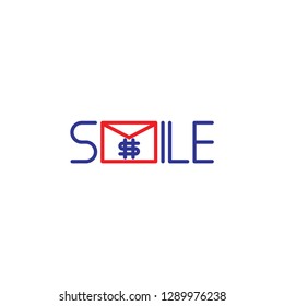 Smile Dollar Mail logo design