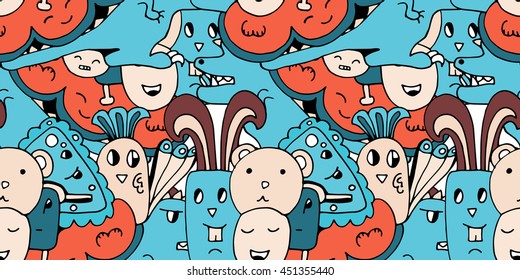 Smile Doodles Vector