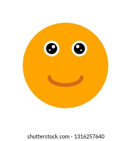 smile emoji cartoon icon vector