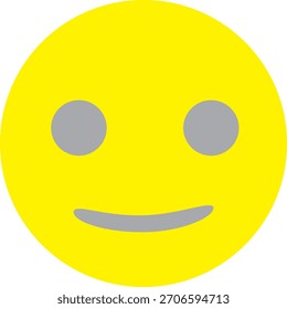 Emoji de sonrisa eps 10 versión de diseño de icono 