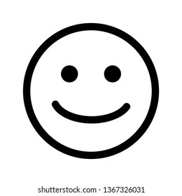 smile emoji icon vector