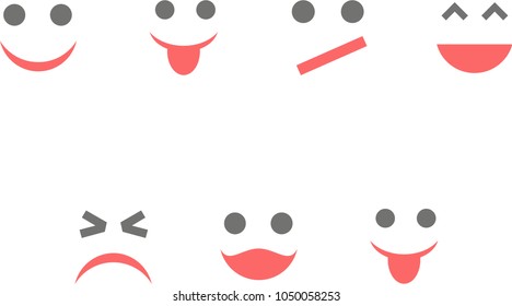 Smile emoji vector illustrator