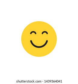 smile emoticon face icon vector illustration