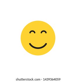 smile emoticon face icon vector illustration