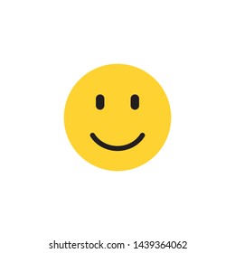 smile emoticon face icon vector illustration