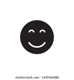 smile emoticon face icon vector illustration