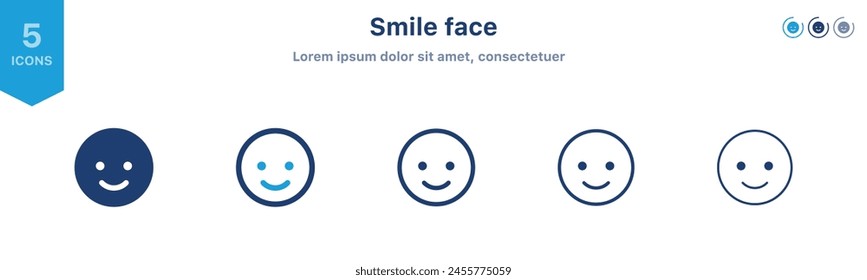 smile emoticon. happy smiley face emoji. cute smiling face emoticon , like, lucky, healthy, positive, emotions, icons - customer satisfaction feedback icon sign	
