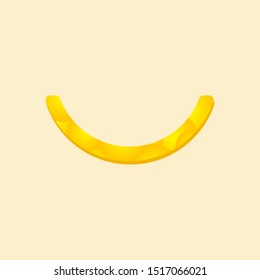 Smile Emoticon Logo Vector Template Design Illustration