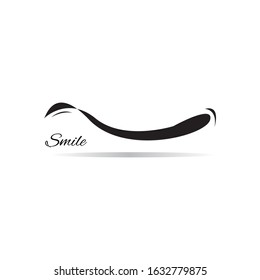 Smile Emoticon Logo Vector Template Design Illustration
