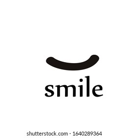 Smile Emoticon Logo Vector Template Design Illustration