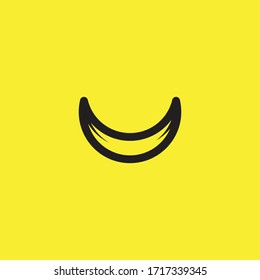 Smile Emoticon Logo Vector Template Design Illustration