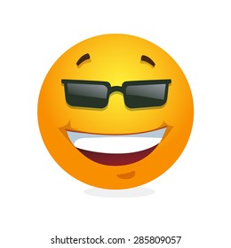  Smile. Emoticon. Vector 