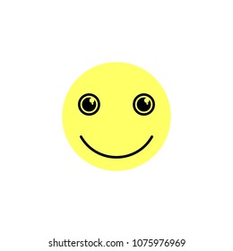 Smile Emoticon Vector Design