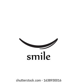 Smile Emoticon Yellow Logo Vector Template Design Illustration