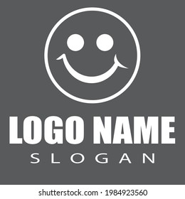 Smile emotion icon vector illustration design template