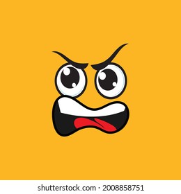 Plantilla de diseño de ilustración vectorial de icono de sonrisa