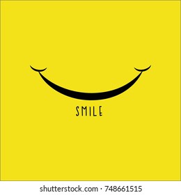 Smile emotion vector template