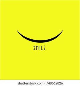 Smile emotion vector template
