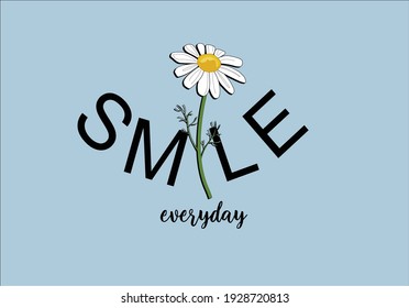 smile everyday good feelings
butterflies and daisies positive quote flower design margarita 
mariposa
stationery,mug,t shirt,phone case fashion slogan  style spring summer sticker and etc