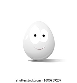 smile. An expression of mild joy and surprise.