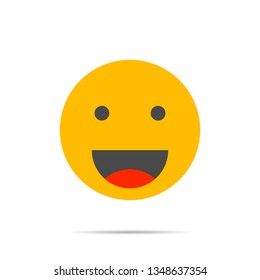 Smile face icon