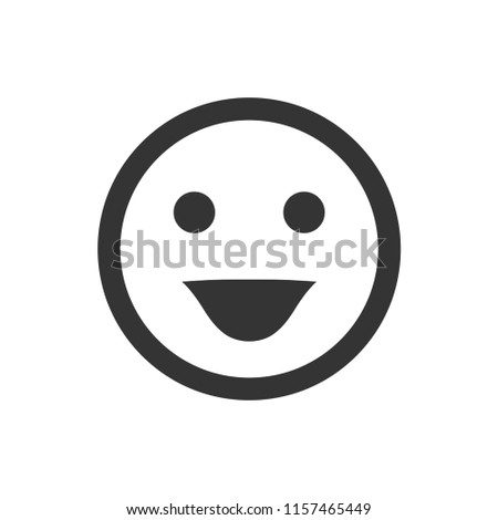 Smile face icon