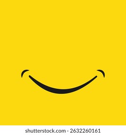 Smile face icon isolated on white background. stock illustration