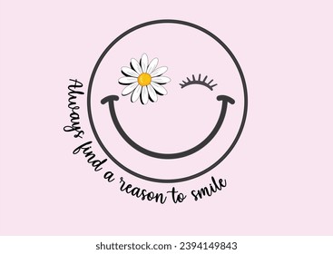smile face vector design hand drawn