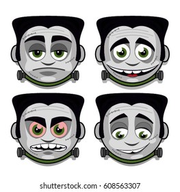 smile Frankenstein Halloween