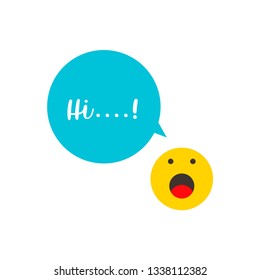 Smile and Happiness Day Vector Template