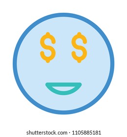 smile happy dollar 