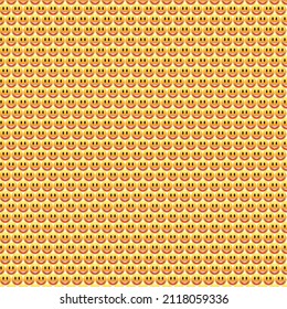 Lächeln Sie glückliche Gesichtsmuster Design-Design für Stoff T Shirt Canvas Poster