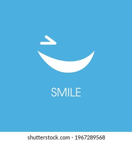 Smile happy face vector design