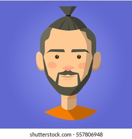 Smile happy man