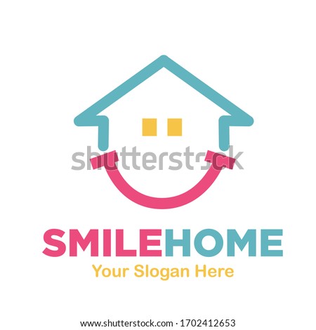 smile home for dent protection logo designs