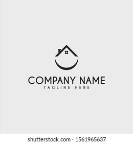 Smile Home Logo Design Template