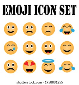 smile icon design vector graphics