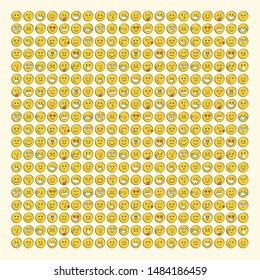 Smile icon. Emoji or emoticon.
